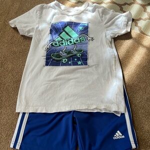 Boys size 7 Adidas set